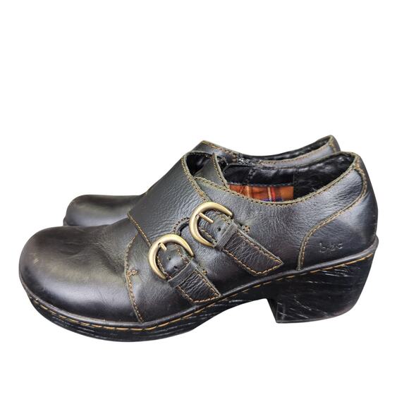 BOC Born Clogs Chunky Monk Double Strap Oxfords Academia Women's 9 Academia‎ - Picture 2 of 8
